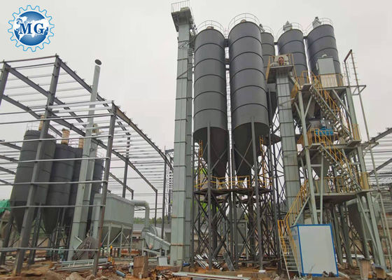 Flyash rendant la chaîne de production sèche de mortier 15T/H 90KW