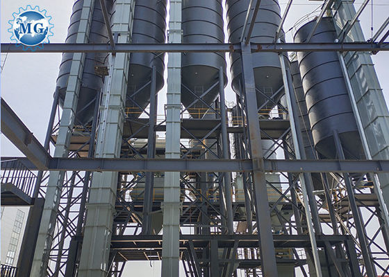 Contrôle de mélange de PLC d'équipement du mortier 30T/H de ciment sec de gypse