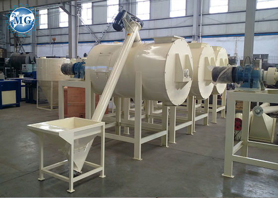 Chaîne de production sèche du mortier 4T/H mélange automatique de 25KW