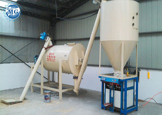 Traitement en lots sec en spirale multi de manuel d'usine de mortier du ruban 4T/H