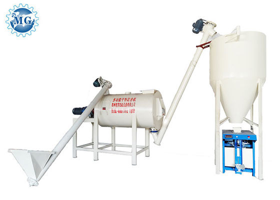 taille sèche de l'équipement 4m de mortier de 25kw 4T/H pour le mastic de mur