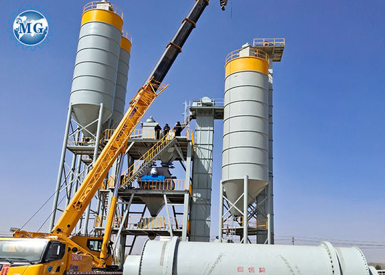 Chaîne de production automatique de mortier du mélange 25T/H sec fabrication adhésive de poudre de tuile