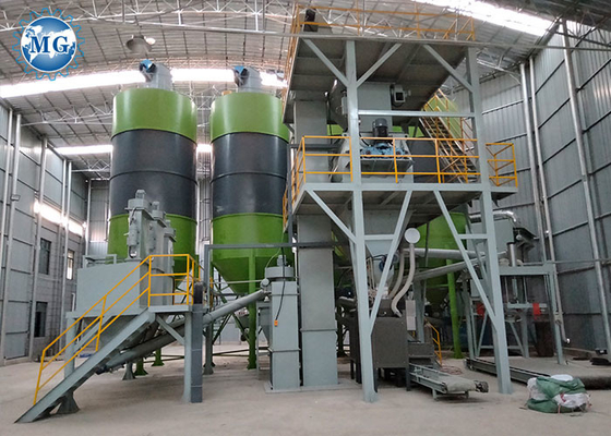 Usine adhésive de machine de PLC de contrôle de mortier de mur de mastic de plâtre de tuile sèche durable de mélangeur