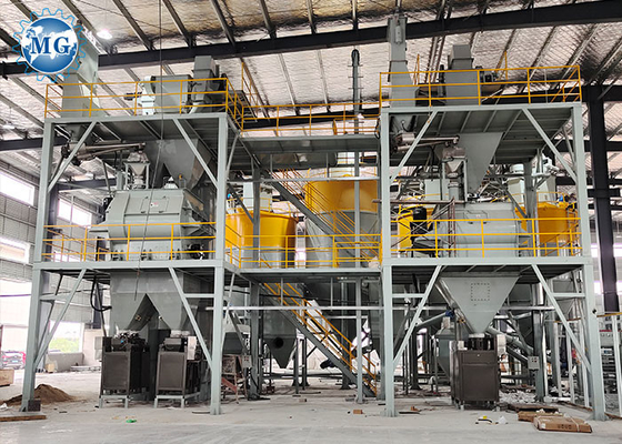 Équipement sec de mélange d'usine de mortier de ciment complètement automatique de sable de 120KW 10-30T/H