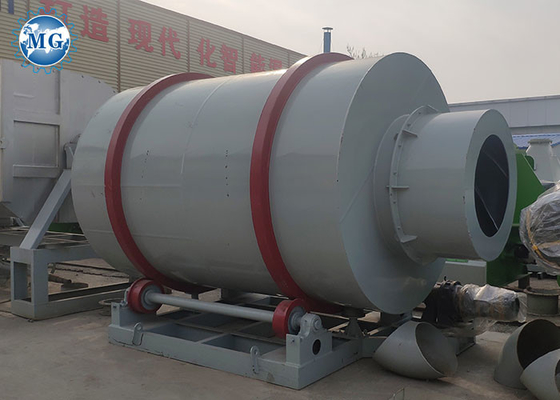 Une machine plus sèche de sable de tambour rotatoire de la silice 5-10T/H équipent du brûleur original de l'Italie