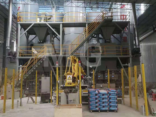 Rendement élevé complètement automatique sec de malaxeur de coulis de tuile du mortier 10-12T/H
